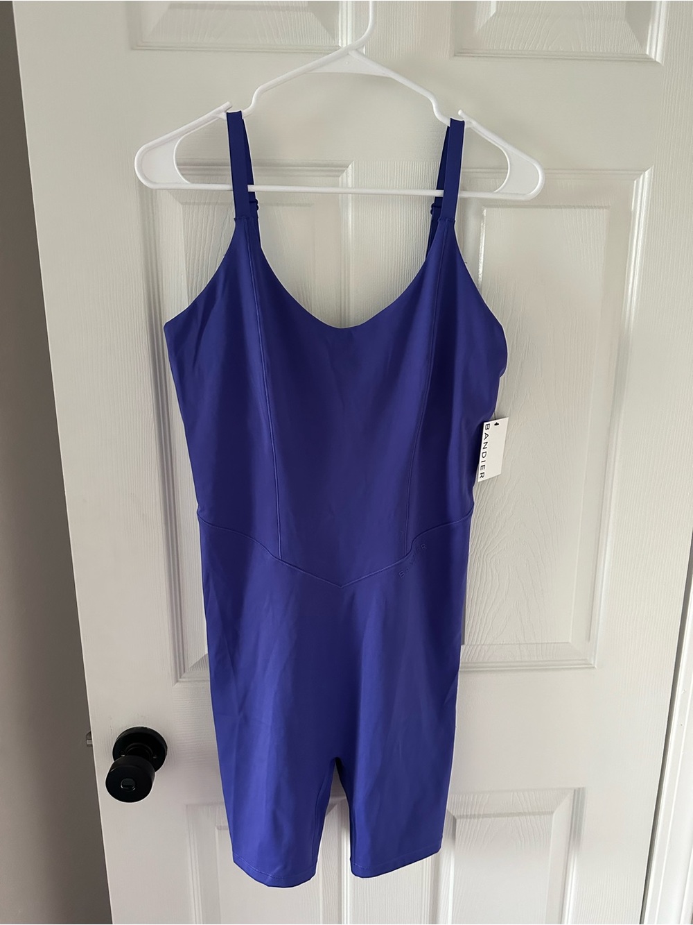 Bandier One Piece Catsuit Size Large in Spectrum Blue